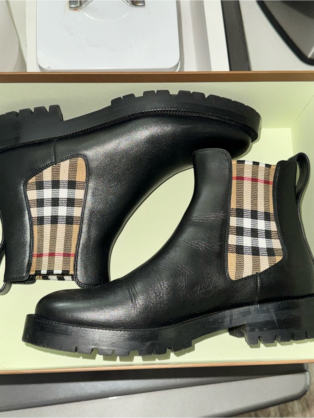 Black Women’s Leather Hampstead Boots